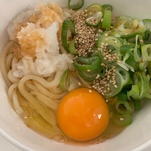 疲れた胃腸に★おろし釜玉うどん